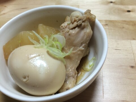 【ズボラさん用】レンジ圧力鍋♪鶏手羽先と大根の煮物